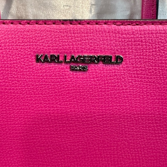KARL LAGERFELD NWT CROSSBODY/TOTE - Picture 3 of 15